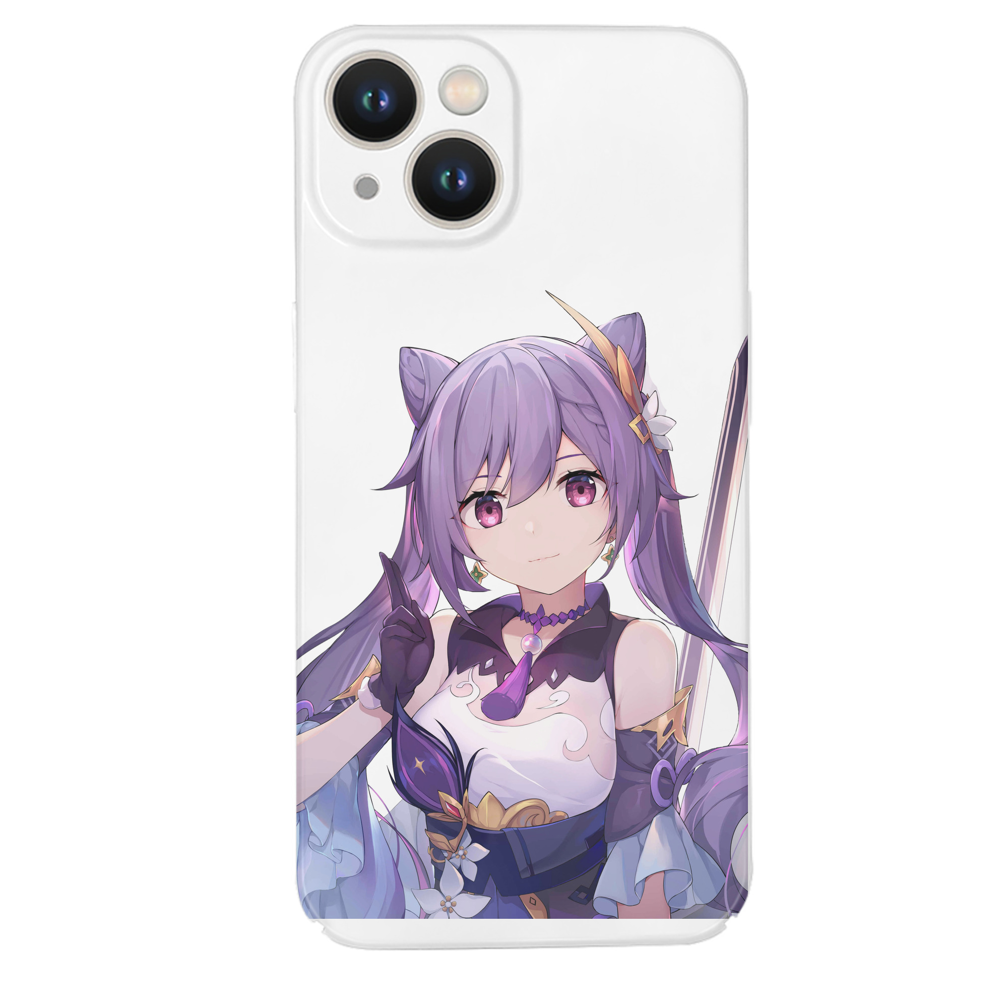 げんし神 刻晴 こくせい genshin Kokusei 【iPhone 14シリーズ対応】ハードケース